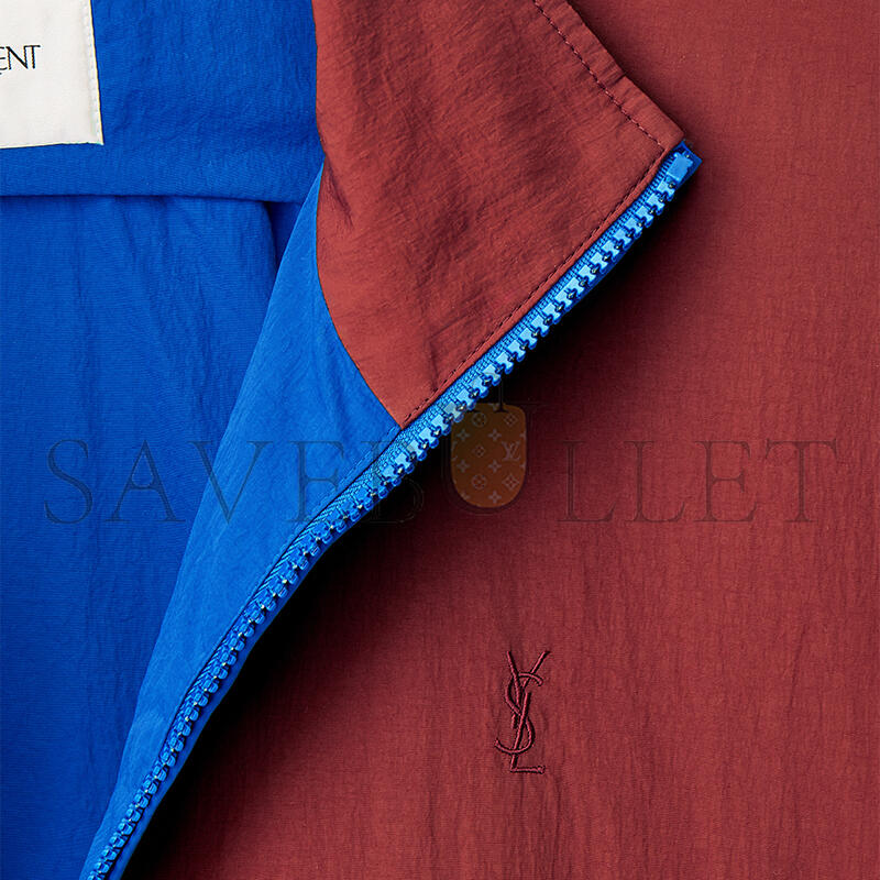 Y51 CASSANDRE CROPPED WINDBREAKER IN NYLON FAILLE 860671Y6J186167